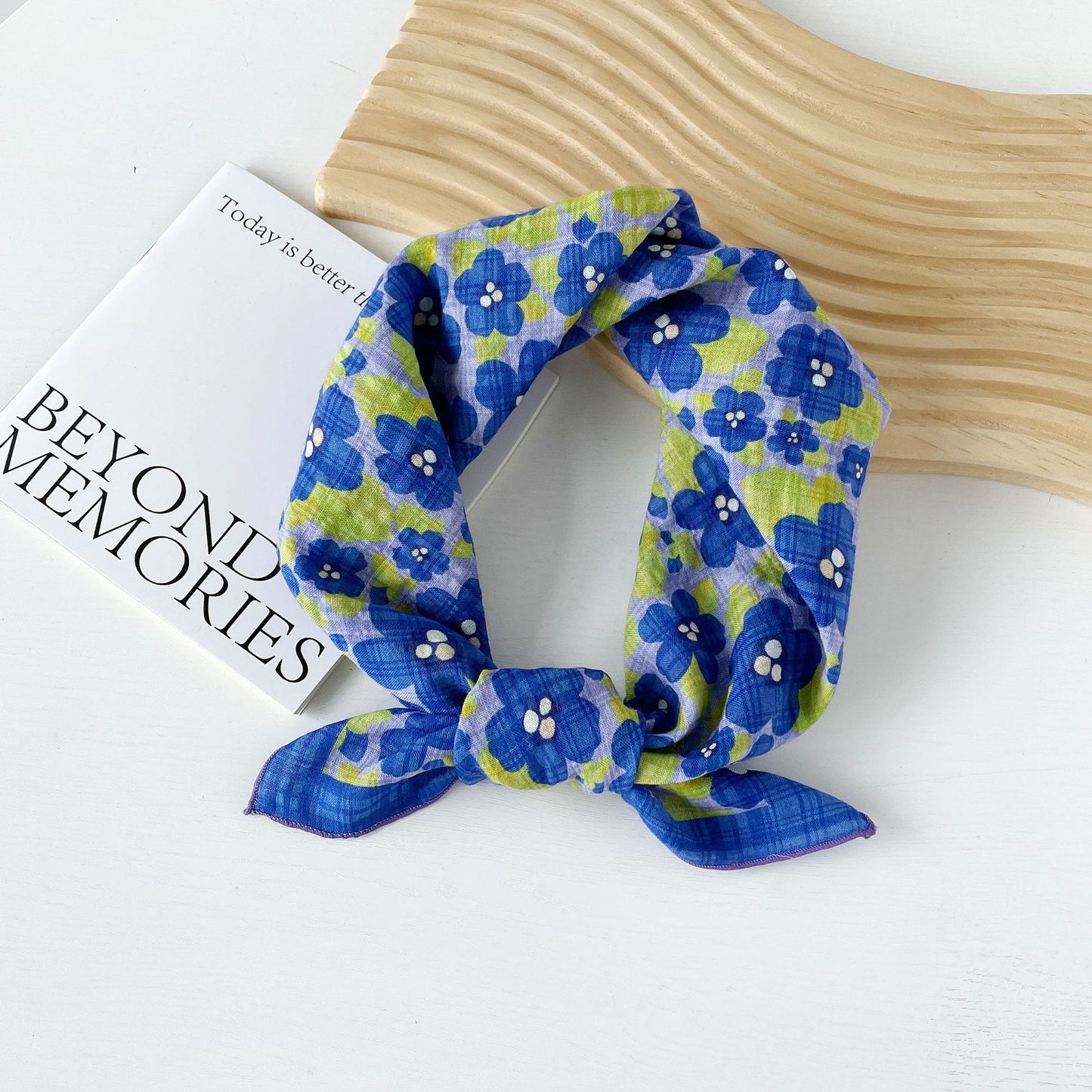 Women's Pure Cotton All-matching Printed Headscarf