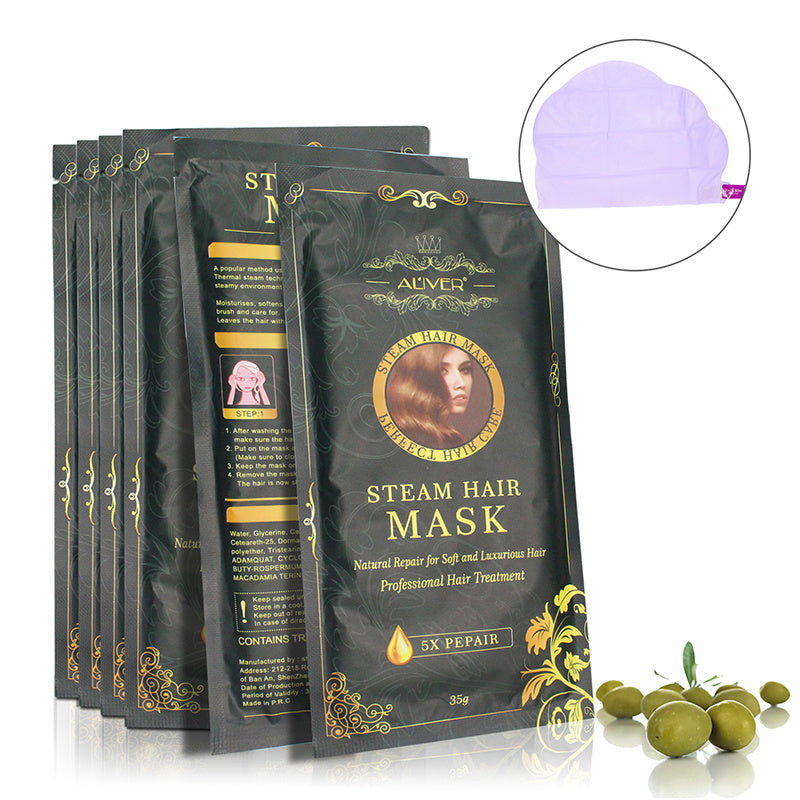 Steam Hair Mask Home Treatment