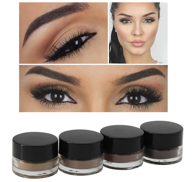 Spot Foreign Trade Makeup Explosion 8 Colors Eyebrow Cream Waterproof And Sweat-Proof Multifunctional Spot Eyebrow Glue No Logo Eyebrow Dye