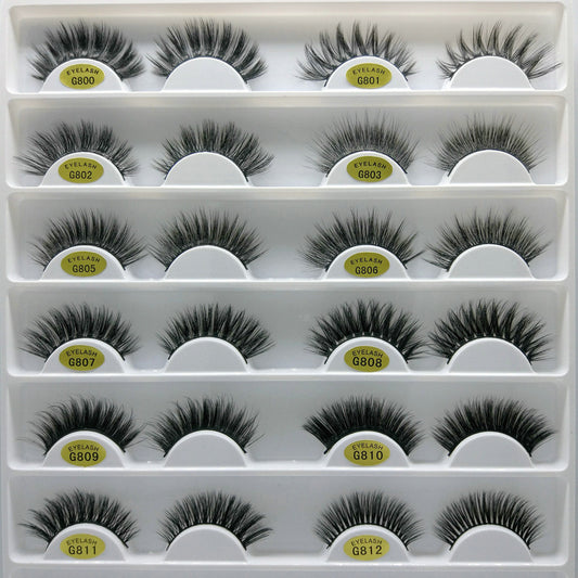 3D 100% Mink Hair eyelashes