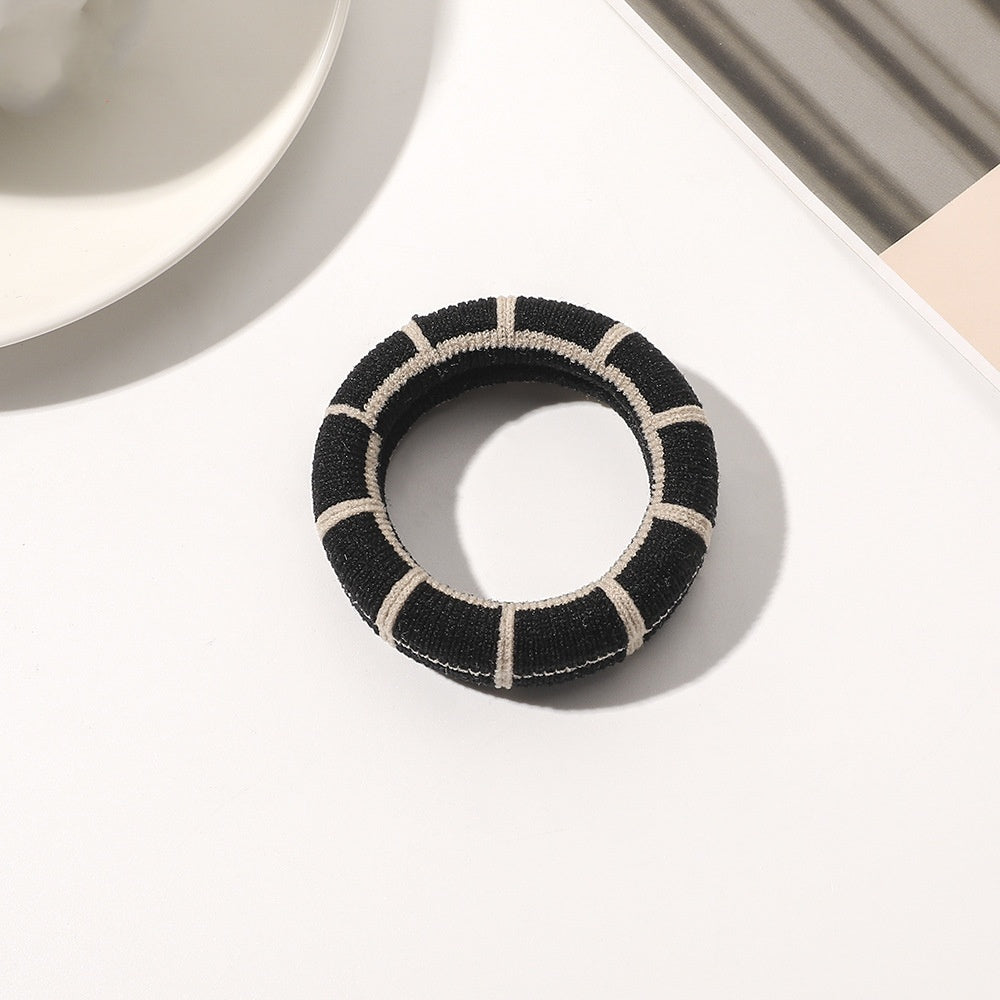 Towel Coarse Rubber Strap Simple Hair Ring