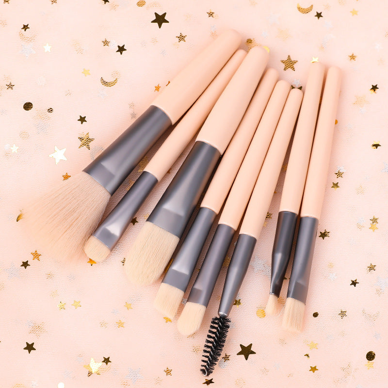 Simple Soft Hair Makeup Brush Set