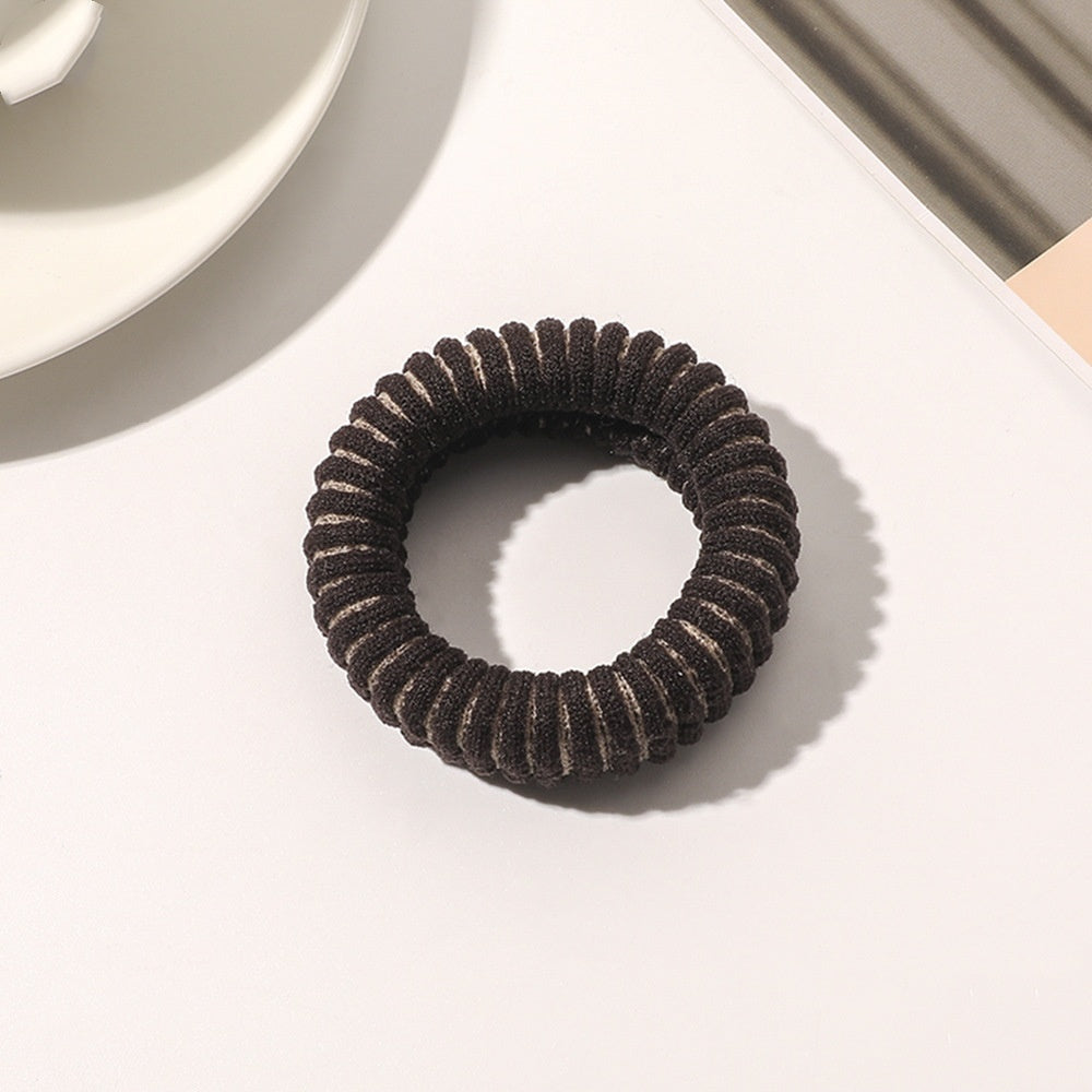 Towel Coarse Rubber Strap Simple Hair Ring