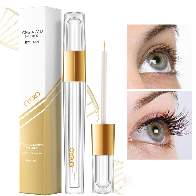 Thick eyelash growth fluid