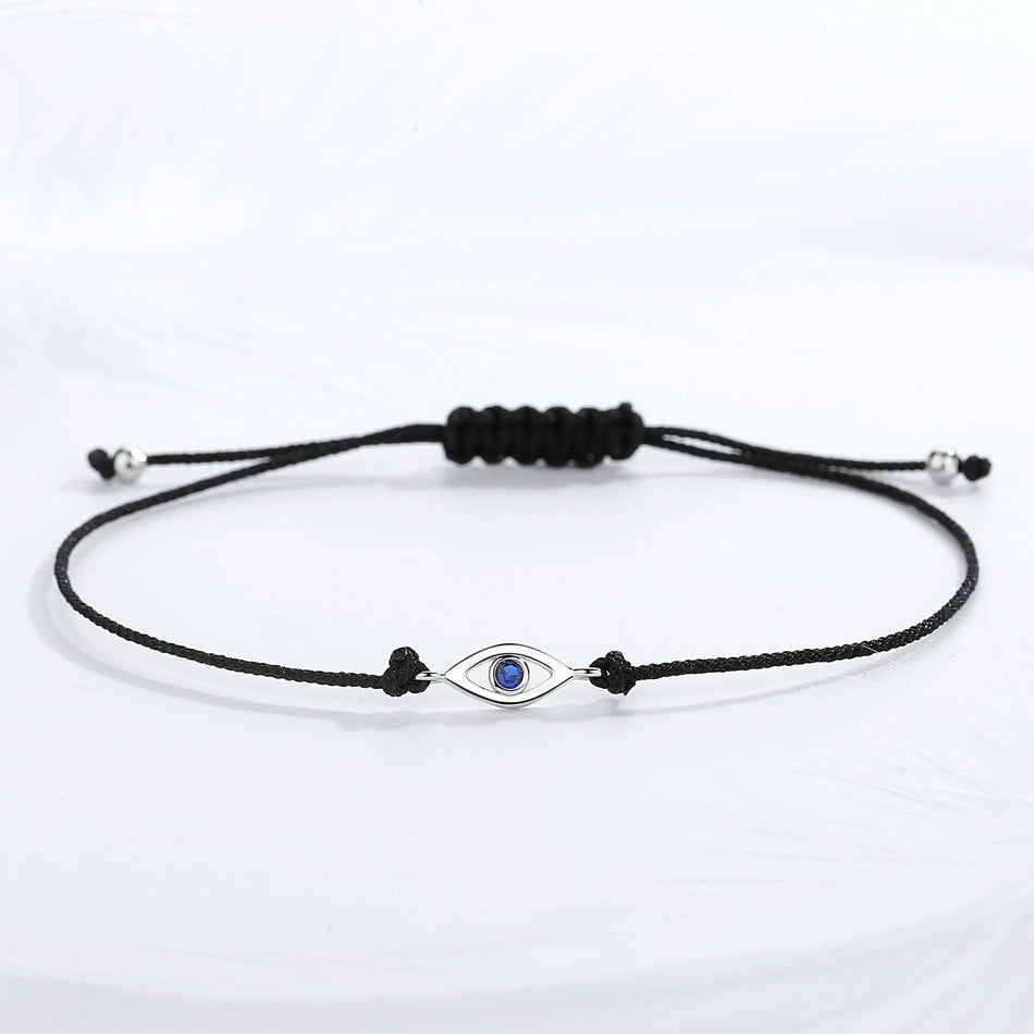 Silver Eye Bracelet