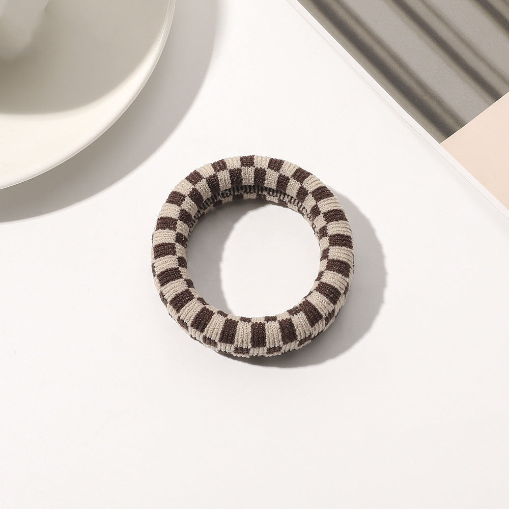 Towel Coarse Rubber Strap Simple Hair Ring