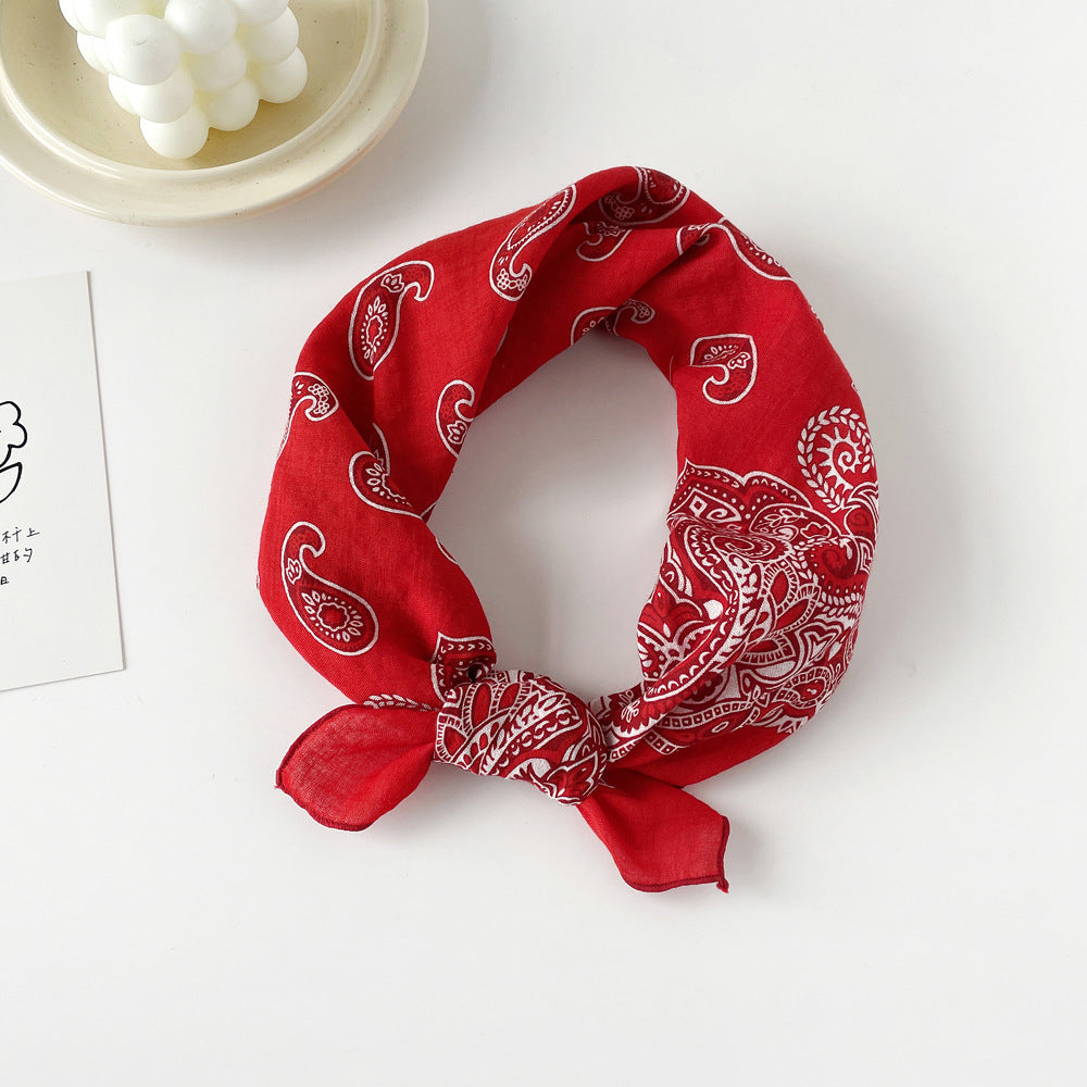 Women's Pure Cotton All-matching Printed Headscarf