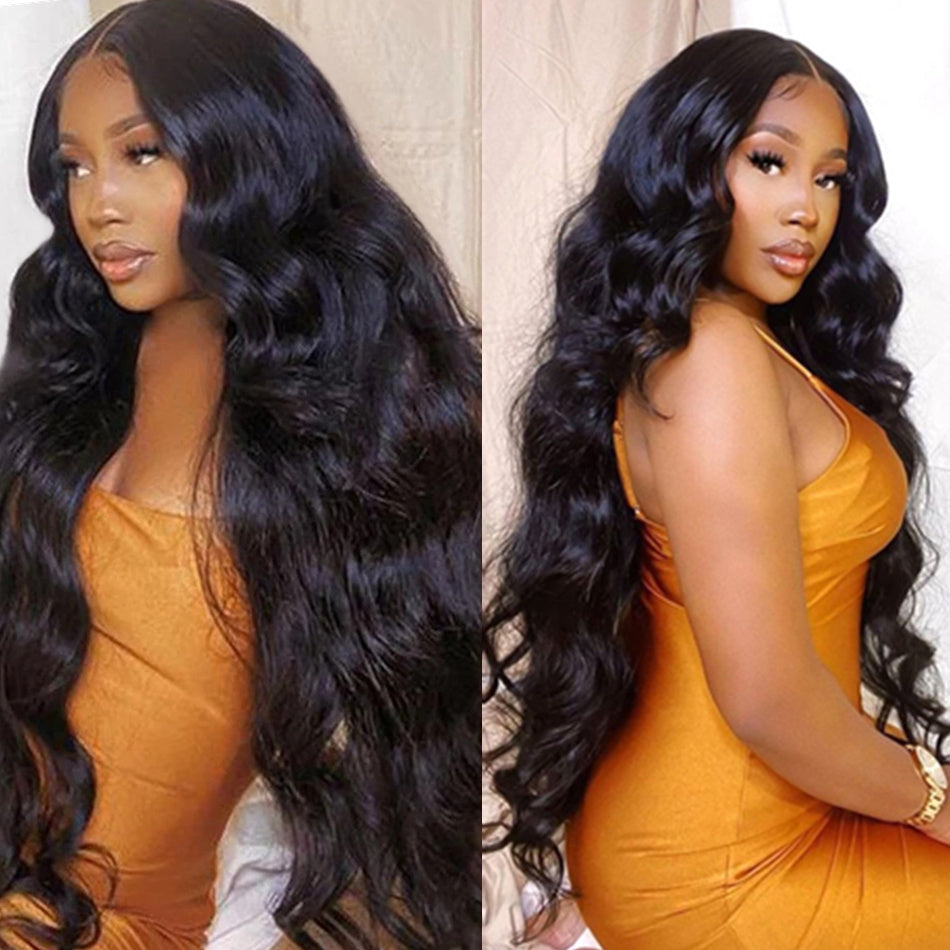 100% Human Hair 13x4 Body Wave Lace Front Wig