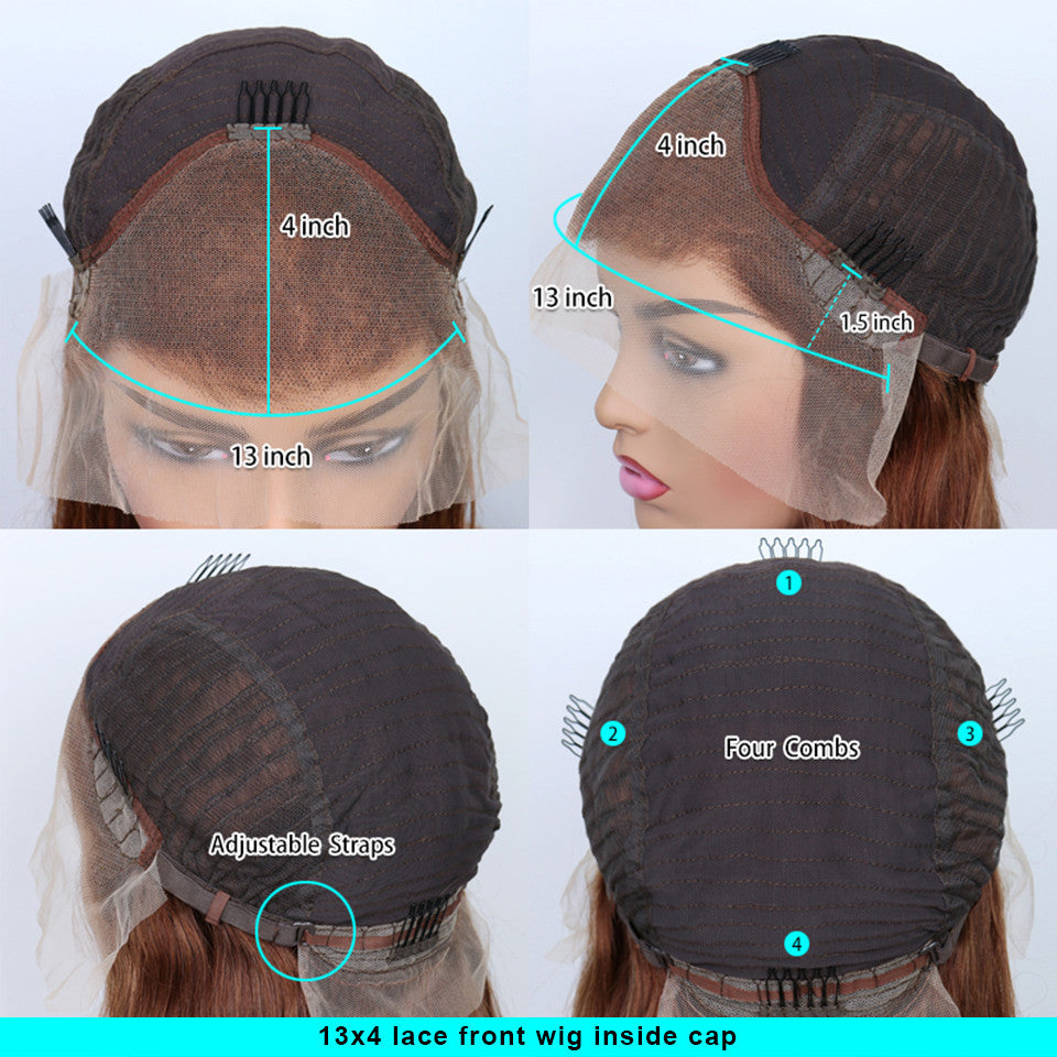 100% Human Hair Fashionable Real Hair Bob Lace Headgear