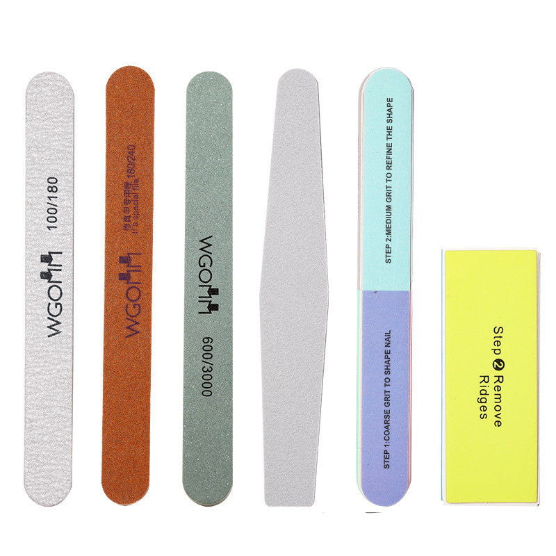 Ultra-thin Polishing Strip Nail File And Nail Set