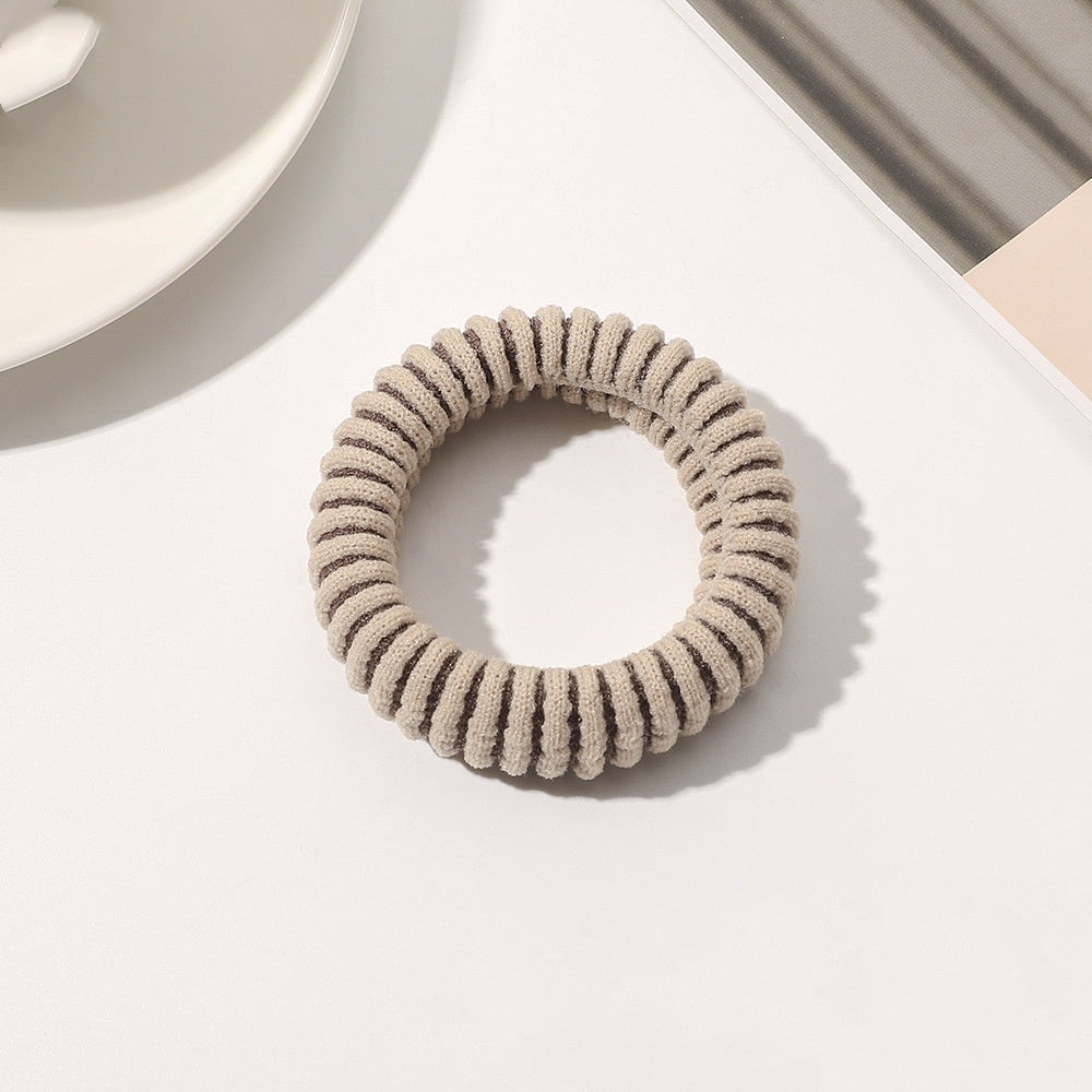 Towel Coarse Rubber Strap Simple Hair Ring