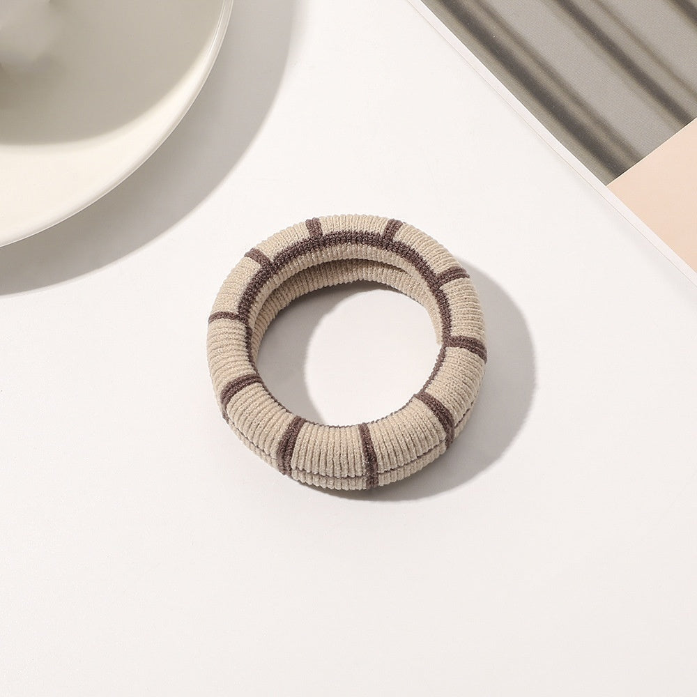 Towel Coarse Rubber Strap Simple Hair Ring