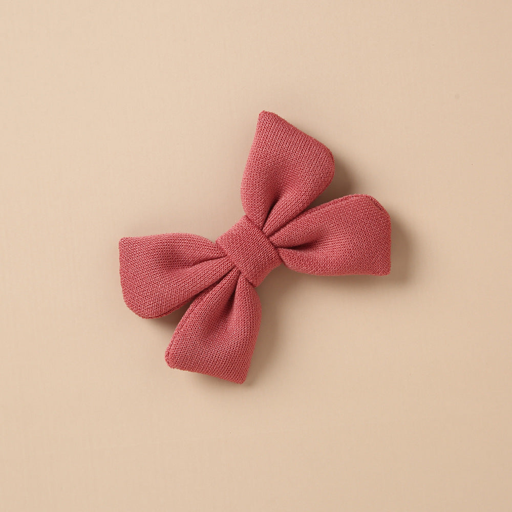 Wholesale Ins Hot-selling Children's Jewelry European And American Retro Style Bowknot Children's Hairpin Girls Side Clip Children's Accessories