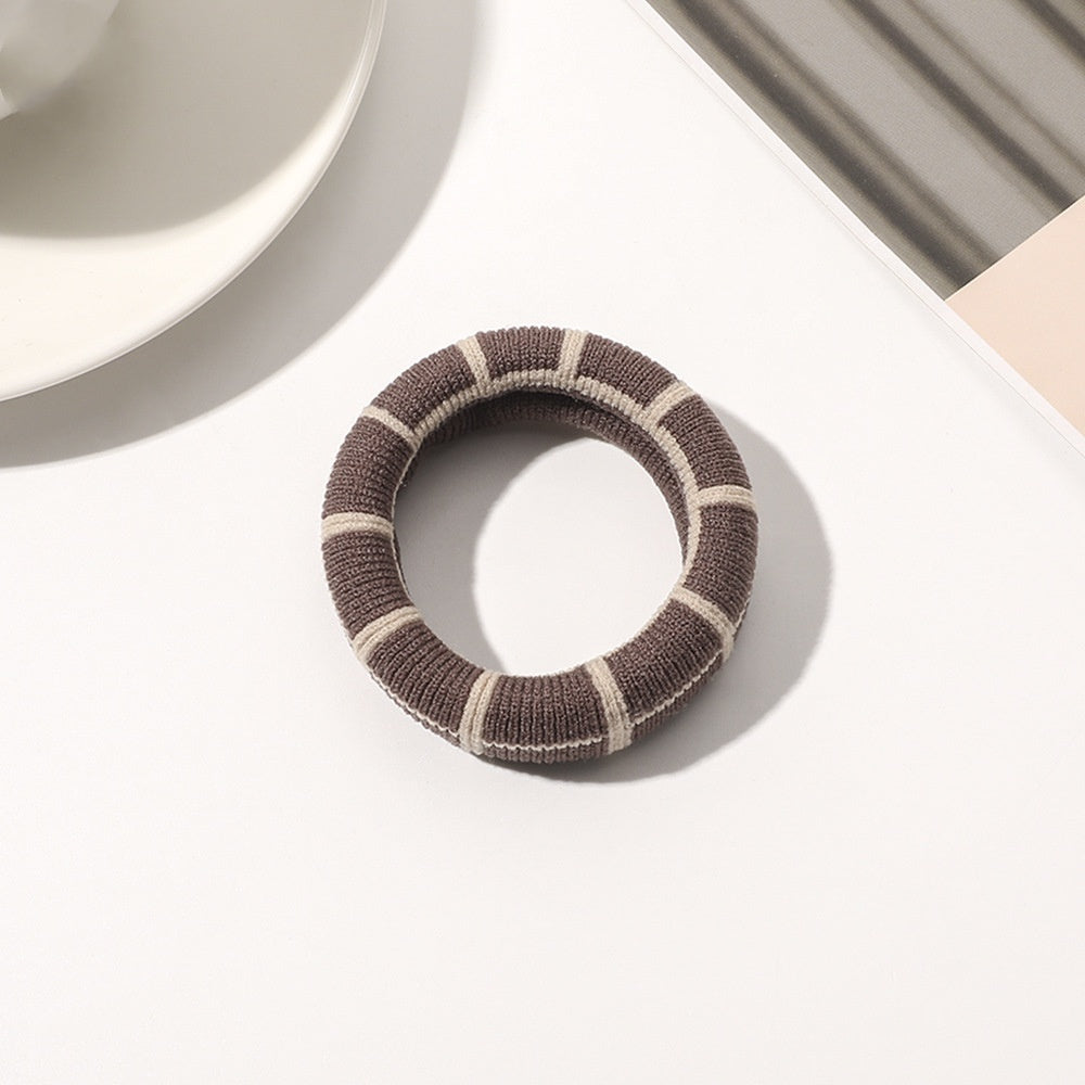 Towel Coarse Rubber Strap Simple Hair Ring