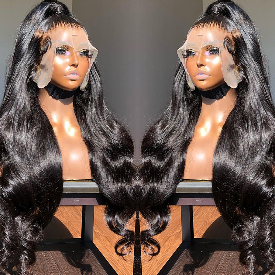 360 Full Lace Frontal Body Wave 100%Human Hair Wigs