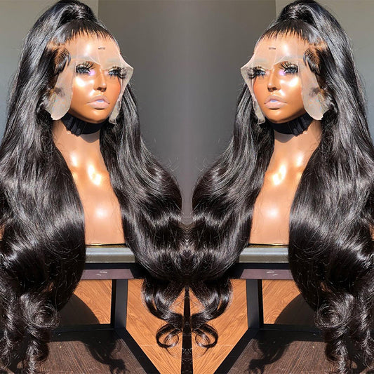 360 Full Lace Frontal Body Wave 100%Human Hair Wigs