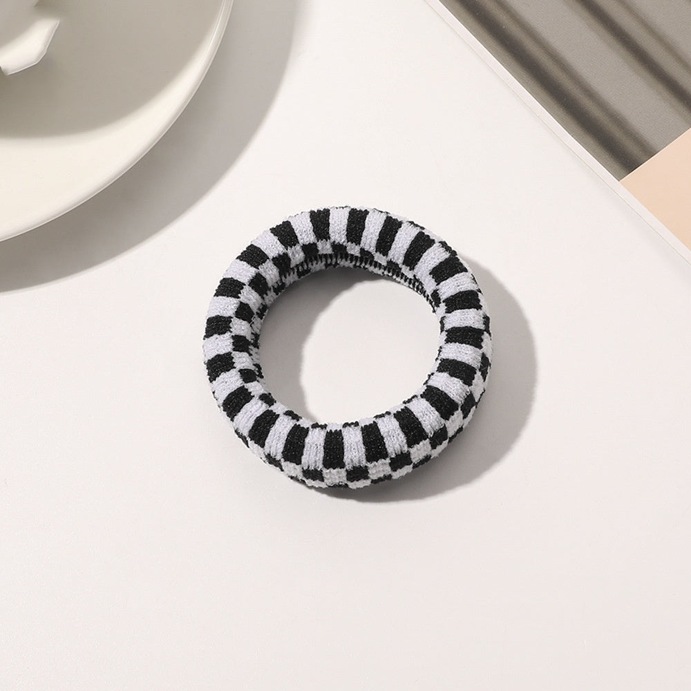 Towel Coarse Rubber Strap Simple Hair Ring