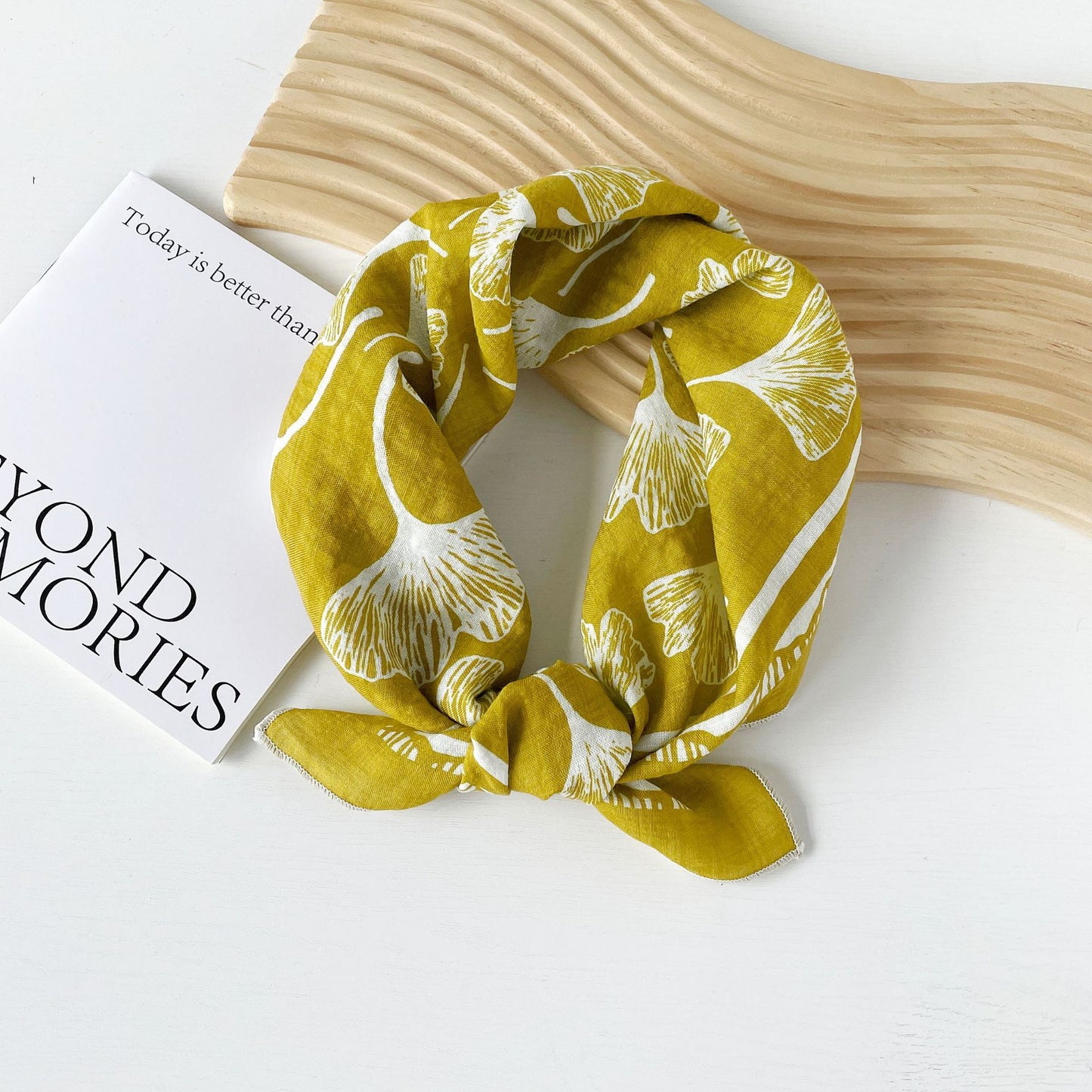 Women's Pure Cotton All-matching Printed Headscarf